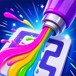أيقونة Town Painter: Color My Street